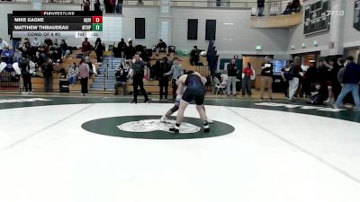 175 lbs Consi Of 8 #2 - Mike Gagne, Aquidneck Island vs Matthew Thibaudeau, Mt. Hope