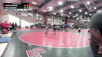 125 lbs Champ. Round 3 - SAPPHIRE SHAFER, Colony vs Izara Anguiano, Bonita