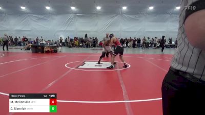 171 lbs Semifinal - Max McConville, New Florence vs Dominique Siennick, Burnham