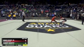 90 lbs Quarterfinal - Robert Ruscitti, Arlington Cardinals WC vs Eddie Woody Jr., Edwardsville WC