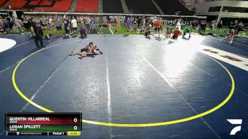 61-68 lbs Semifinal - Quentin Villarreal, Idaho vs Logan Spillett, Idaho