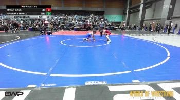 85 lbs Consolation - Brian Baca, Juggernaut Wrestling Club vs Easton Terrell, Team Tulsa Wrestling Club