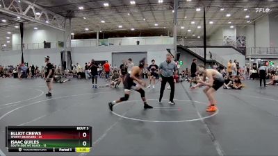 138 lbs Placement (4 Team) - Isaac Quiles, South Side WC Black vs Elliot Crews, 5forty Brawlers