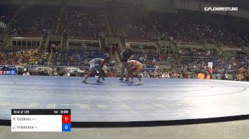 113 lbs Rnd Of 128 - Horacio Godinez, Washington vs Jaden Villalobos, Florida