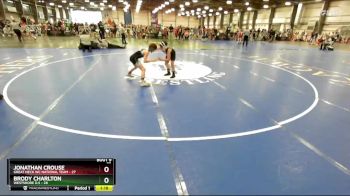 88 lbs Rd# 6- 9:00am Saturday Final Pool - Jonathan Crouse, Great Neck WC National Team vs Brody Charlton, Westshore D.S