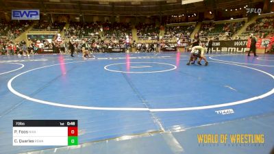 70 lbs 5th Place - Peyton Foos, Nixa Youth Wrestling vs Colby Quarles, Red Star Wrestling Academy