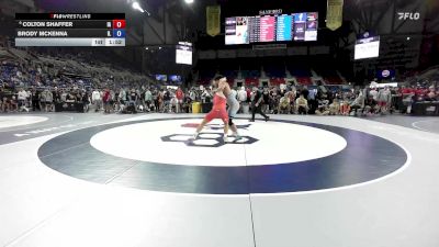 165 lbs Cons. Sub-rd Of 16 - Colton Shaffer, IA vs Brody McKenna, IL