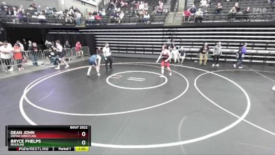 147 lbs Champ. Round 1 - Dean John, Uintah Wrestling vs Bryce Phelps, Ridgeline