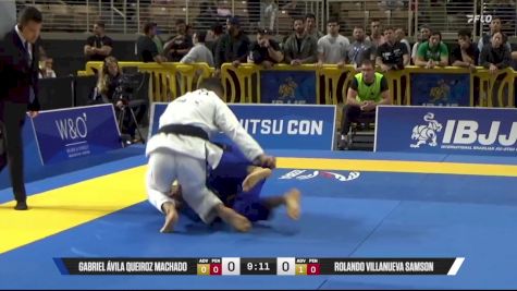 Rolando Villanueva Samson vs Gabriel Ávila Queiroz Machado 2025 Pan Jiu Jitsu IBJJF Championship