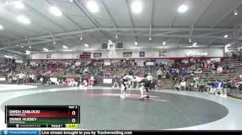 165 lbs Champ. Round 2 - Owen Zablocki, Indianapolis vs Derek Hussey, Montevallo