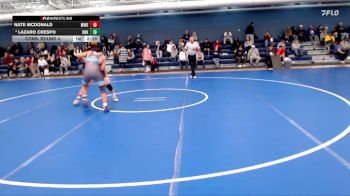 184 lbs Cons. Round 4 - Nate McDonald, Midland (Neb.) vs Lazaro Crespo, Nebraska-Kearney