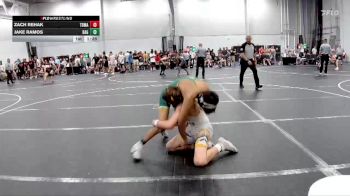 113 lbs Round 1 (6 Team) - Zach Rehak, TDWC Maniacs vs Jake Ramos, Broad Axe Gold