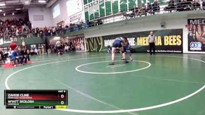 190 lbs Champ. Round 1 - Wyatt Skolosh, Louisville vs Zavior Cline, Miami East (Casstown)