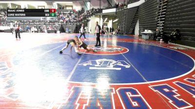 70 lbs Round Of 16 - Isaac Jones, Coweta Cobras Wrestling Club vs Luke Waters, Richmond Hill Wrestling Club