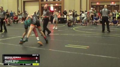 107 lbs Finals (8 Team) - Brogan Kendall, Revival White vs Frankie Rella, Bitettio Trained