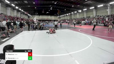 116 lbs Consi Of 8 #2 - Zion Medina, Juggernaut WC vs Donicio Navares, Alamosa