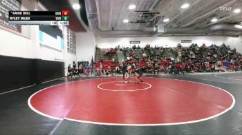 155 lbs Champ. Round 3 - Ryley Miles, Thornton vs Saige Dell, Arvada West
