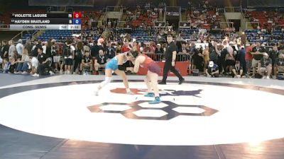 145 lbs Cons. Semis - Violette Lasure, Pennsylvania vs Hayden Bratland, Iowa