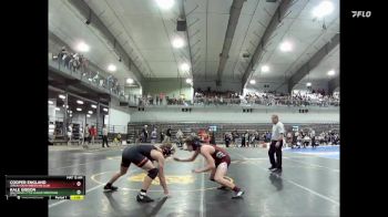 130 lbs Round 1 - Cooper England, Joplin Youth Wrestling Club vs Kale Gibson, Oak Grove Little League Wrestling Club