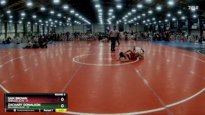 115 lbs Rd# 8- 12:30pm Saturday Final Pool - Sam Brown, Nebraska Elite vs Zachary Donalson, Oklahoma Elite