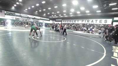 113 lbs Quarterfinal - Jorge DerMinasian, Roosevelt vs Cristian Bustos, Reedley