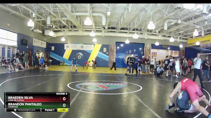 145 lbs Round 3 - Braeden Silva, Casa De Lucha vs Brandon Pantaleo, Caveman