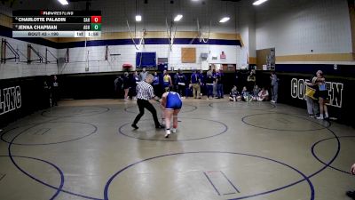 190 lbs Champ. Round 1 - Charlotte Paladin, Shaler Area Hs vs Jenna Chapman, Albert Gallatin Hs