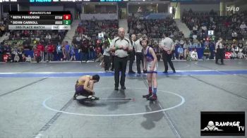 70 lbs Cons. Round 3 - Brooks Conness, Wakeeney WC vs Rhett Miller, Greater Heights