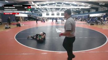 133 lbs Finals (2 Team) - Christian Spezio, York vs Chris Brooks, Messiah