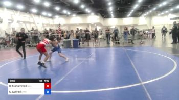89 kg Quarterfinal - Brielle Mohammed, Valley Wrestling Club vs Kasen Corriell, Other Team