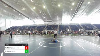 57 lbs Rr Rnd 5 - Mason McPherson, Rancho Bernardo WC vs Easton Jensen, Bear Wrestling Club