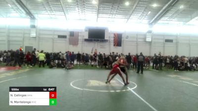 126 lbs Consi Of 8 #2 - Noah Callirgos, Grindhouse WC vs Nolan Montelongo, Riverside Rascals