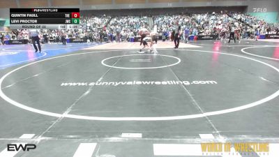 80 lbs Round Of 32 - Quintin Faull, The Valley Wrestling Club vs Levi Proctor, JWC