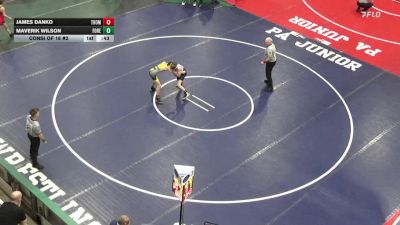 96 lbs Consi Of 16 #2 - James Danko, Thomas Jefferson vs Maverik Wilson, Forest Hills