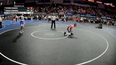 D 3 132 lbs Cons. Round 3 - Ryder Chance, St. Louis Catholic vs Noah Cordero, Patrick Taylor - Science/Tech.