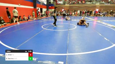 119 lbs Round Of 16 - Julius Allen, Tulsa Union vs Brevon Bevins, Cleveland Public Schools