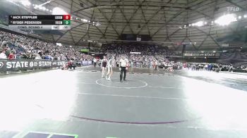 Boys 1B/2B 106 Cons. Round 4 - Ryder Pedersen, Freeman vs Jack Steffler, Lake Roosevelt