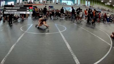 76-80 lbs 3rd Place Match - Ayden Rubino, Barracuda vs Trevor Lindquist, Crystal Coast Grapplers