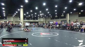 144 lbs Semis & 5th Wb (32 Team) - Maeson Otwell, PWC vs Lexi Ritchie, Gulf Coast WC