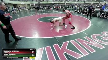 152 lbs Round 3 (4 Team) - Luke Pember, Menomonie vs Zandon Hopson, Liberty