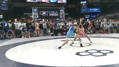132 lbs Cons. Sub-rd Of 64 - Devan Garcia, Michigan vs Elijah Lofton, Minnesota