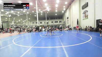 122 lbs Rr Rnd 6 - Elle Changaris, Scorpions - Girls vs Madalyn Hill, Journeymen Wrestling - Girls