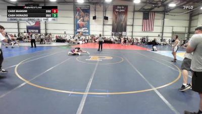 127 lbs Rr Rnd 1 - Cole Daubert, Buffalo Valley Wrestling Club MS Black vs Dalin Mendell, Donahue Wrestling Academy