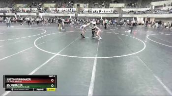 119 lbs Cons. Round 2 - Bo Alberts, Denmark Wrestling Club vs Justin Funmaker, Lac Du Flambeau