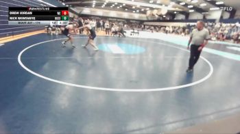 174 lbs Cons. Round 3 - Drew Jordan, Wheaton vs Nick Montanye, Messiah