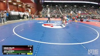 2A-126 lbs Champ. Round 1 - Aidan Miller, Wyoming Indian vs Sam Loyning, Rocky Mountain