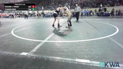 83 lbs 5th Place - Holden L Yingst, Keystone Kids Wrestling Club vs Chance King, Team Nomad