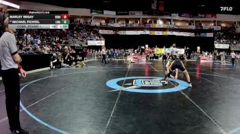 4A 121 lbs Cons. Round 1 - Michael Fichtel, Los Alamos vs Marley Begay, Del Norte