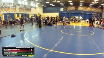 113 lbs Cons. Round 4 - Matthew Kowitski, Silverbacks vs Nathan Harvey, Middleburg High School