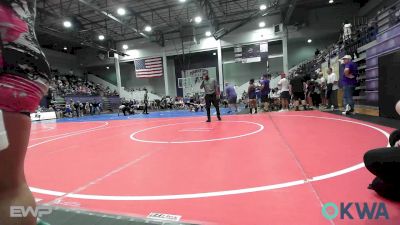 160 lbs Rr Rnd 3 - Kenzie Church, Skiatook Youth Wrestling vs Ayden Travis, Muskogee Rougher Youth Wrestling